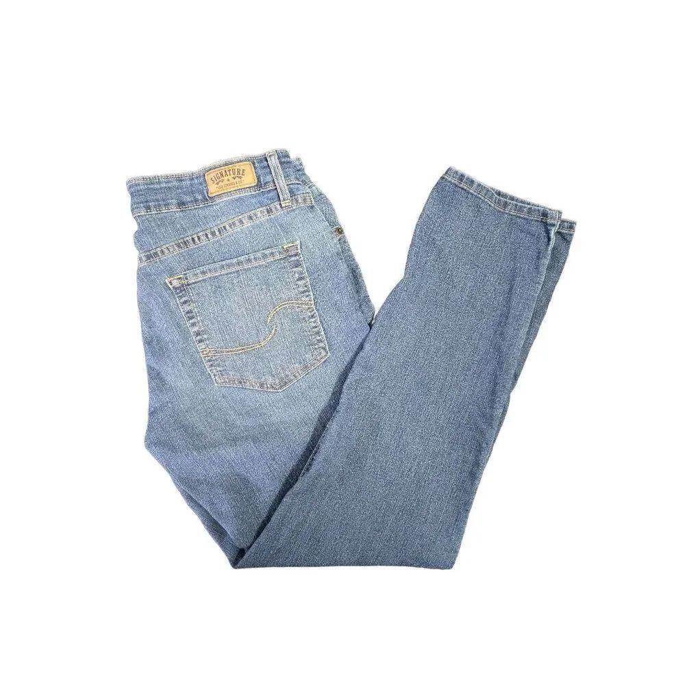 Signature by Levi Strauss Modern Skinny Blue Jeans Women's 10S